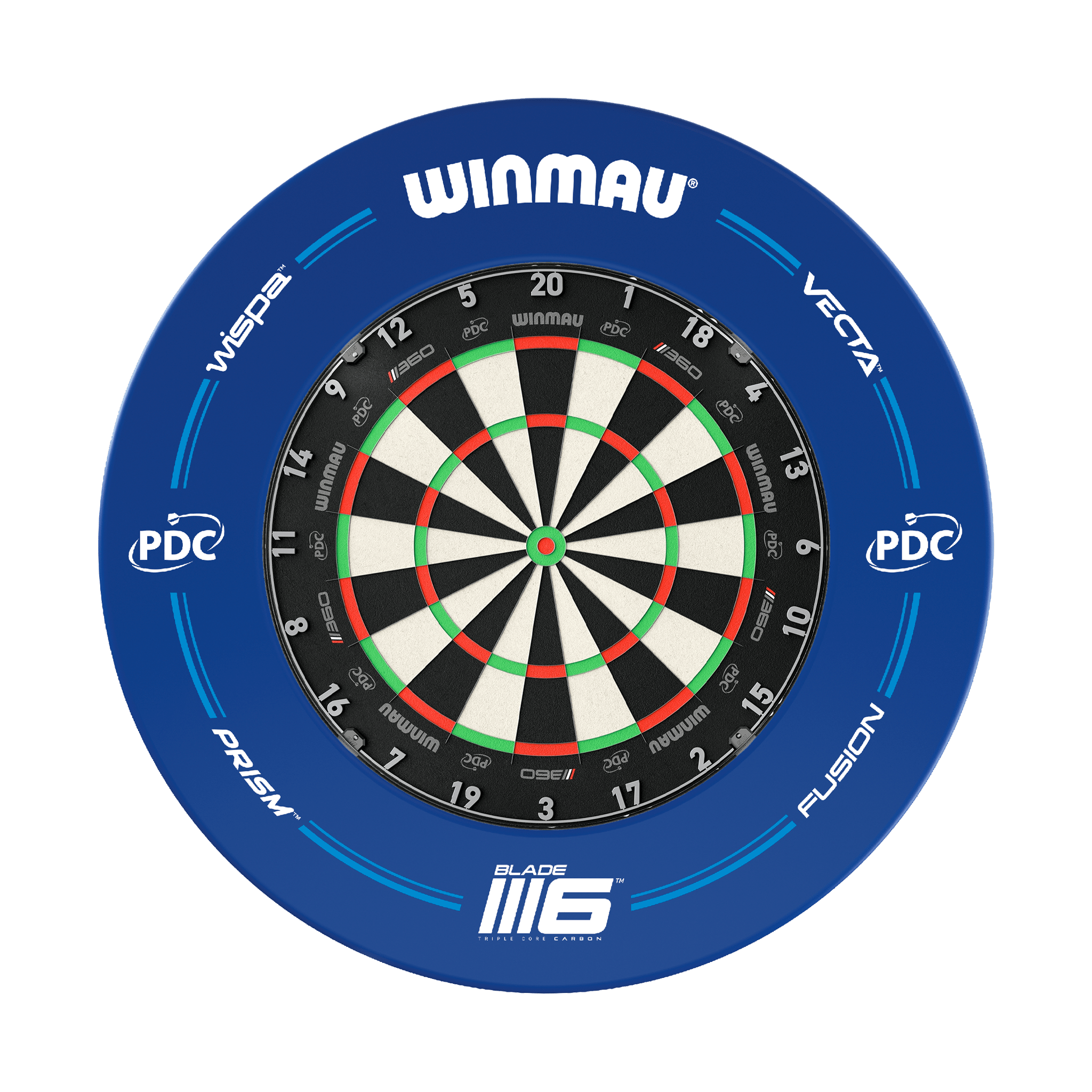 Winmau Blade 6 Dartboard & Surround Bundle Boards