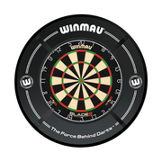 Winmau Blade 6 Dartboard, Surround & Corona Light Bundle Blade 6 / Black / Target Corona Vision Boards