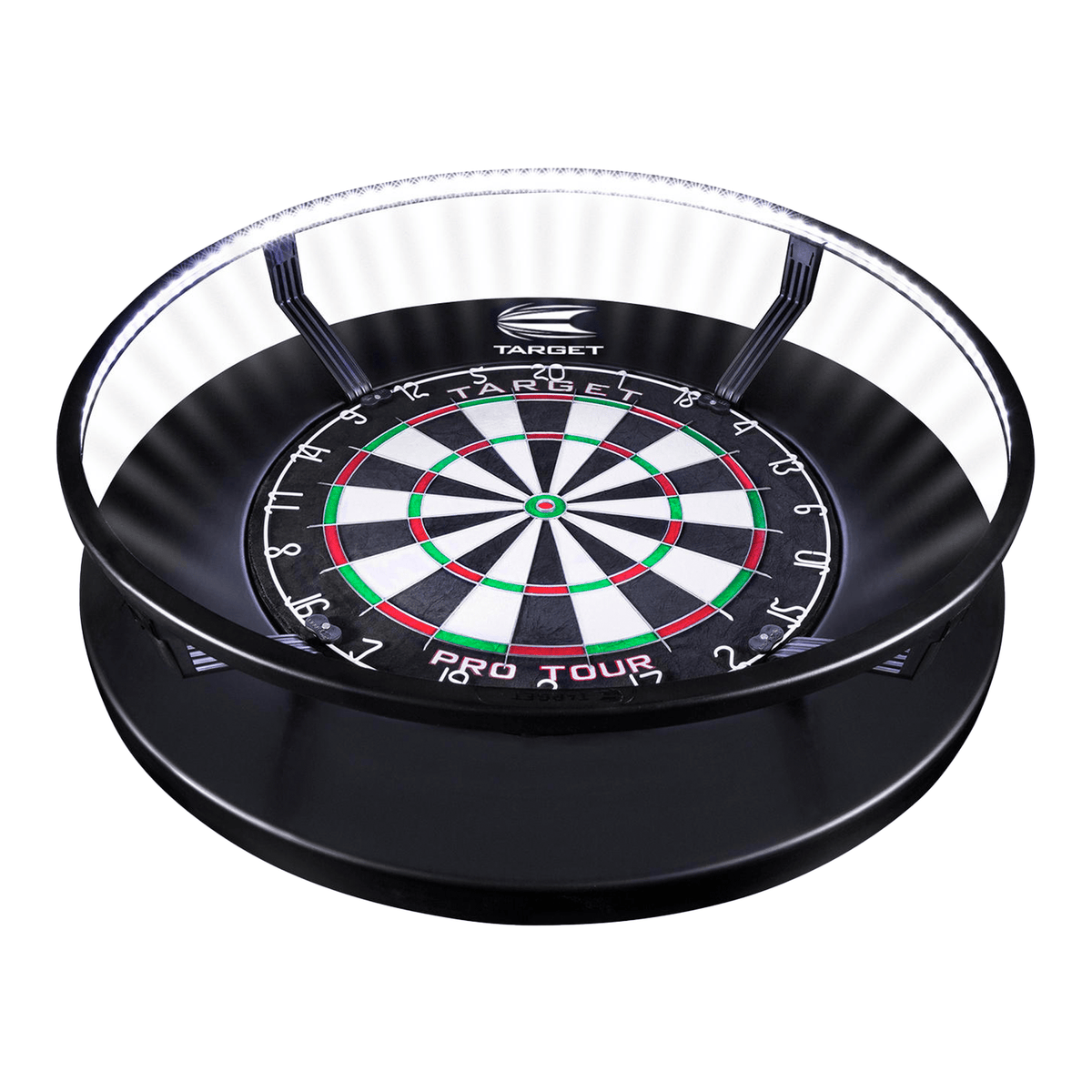 Winmau Blade 6 Dartboard, Surround & Corona Light Bundle Dartboard Bundles