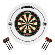 Winmau Blade 6 Dartboard, Surround & Darts - Complete Darts Set Blade 6 / White Boards