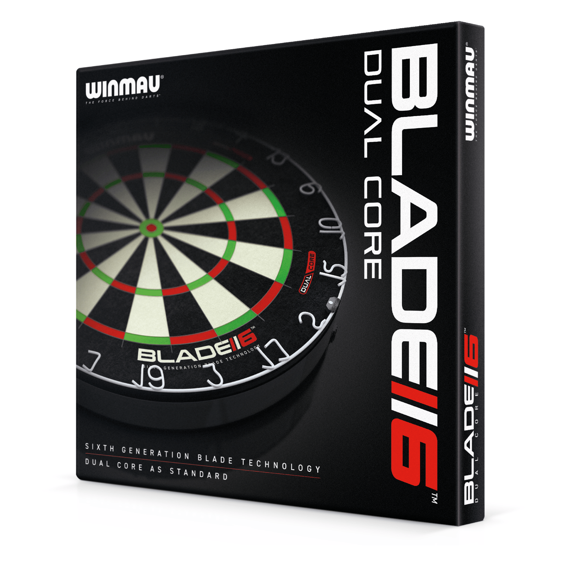 Winmau Blade 6 Dual Core Dartboard & Cabinet Bundle Dartboard Bundles