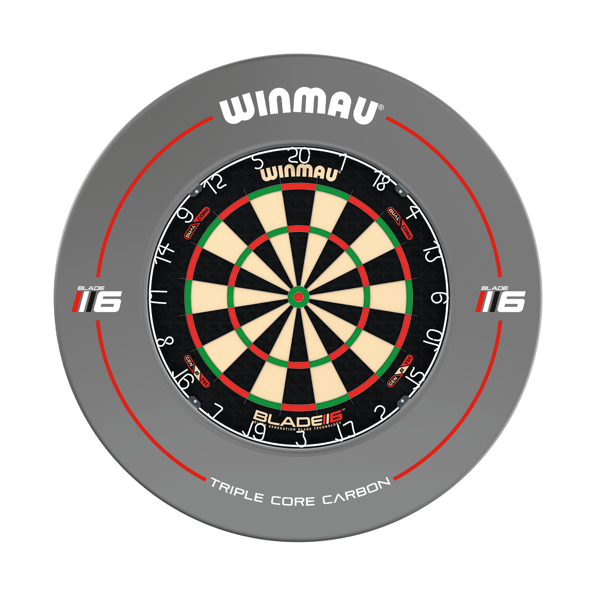 Winmau Blade 6 Dual Core Dartboard & Surround Bundle Blade 6 Dual Core / Triple Core Boards