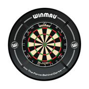 Winmau Blade 6 Dual Core Dartboard, Surround & Corona Light Bundle Dartboard Bundles