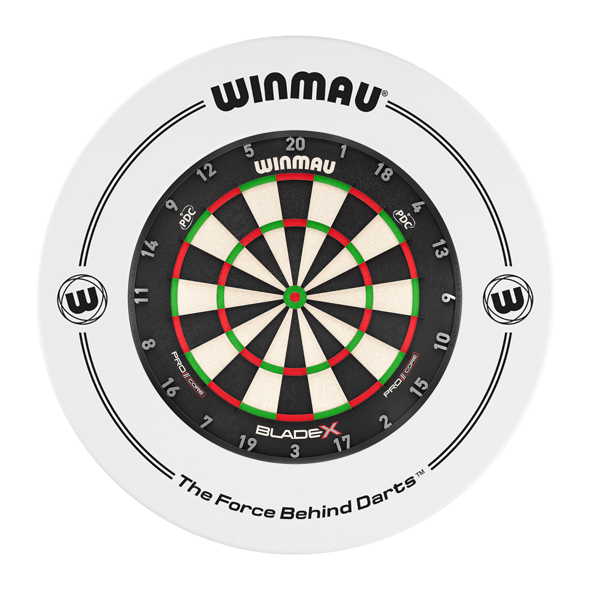 Winmau Blade X Dartboard & Surround Bundle Blade X / White Boards