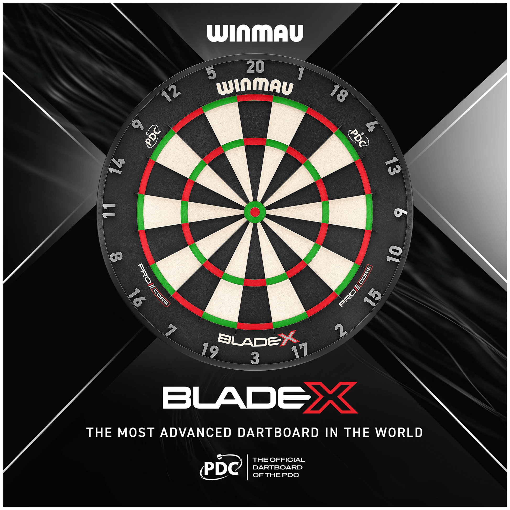 Winmau Blade X - Official PDC Dartboard Boards