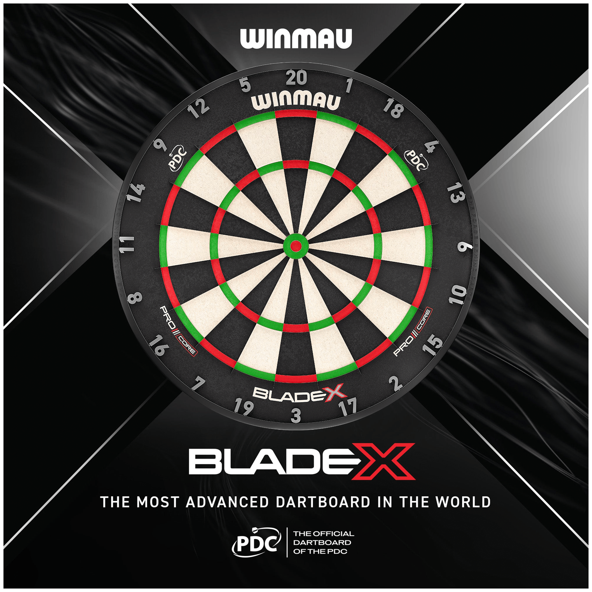 Winmau Blade X - Official PDC Dartboard Boards