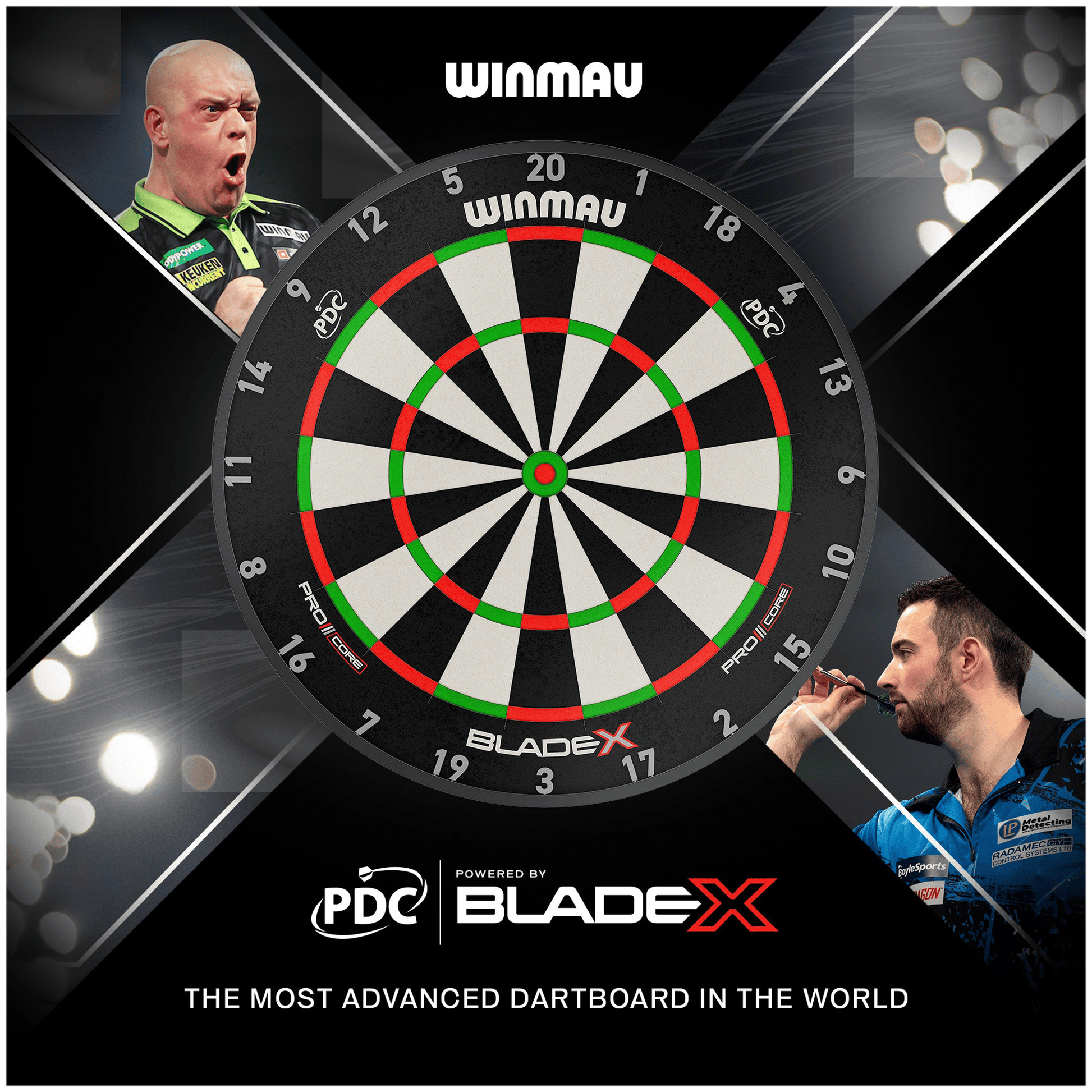 Winmau Blade X - Official PDC Dartboard Boards