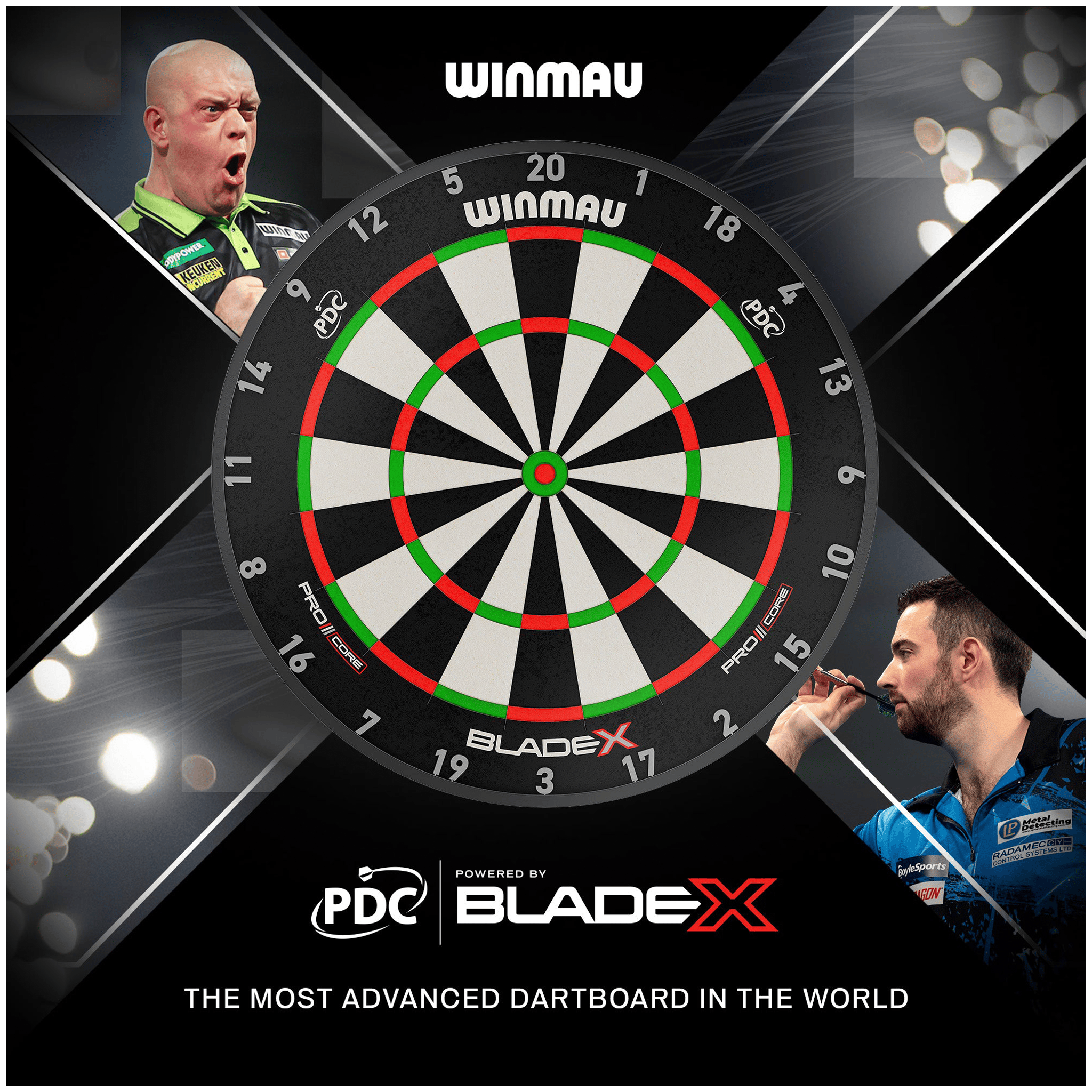 Winmau Blade X - Official PDC Dartboard Boards