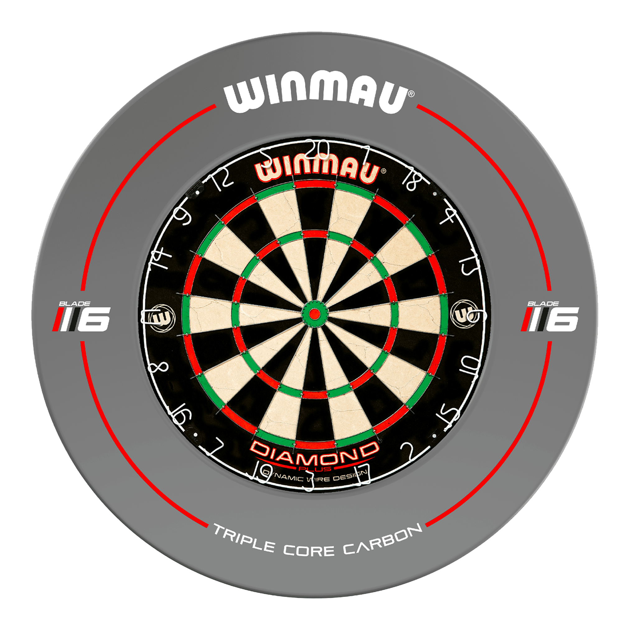 Winmau Diamond Plus Dartboard & Surround Bundle Dartboard Bundles