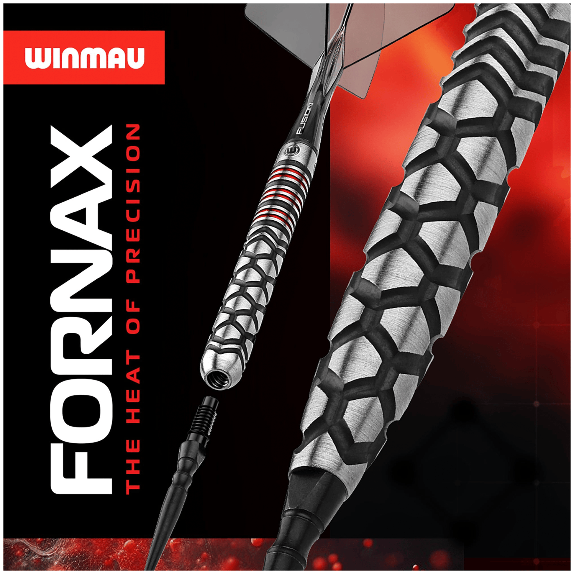 Winmau Fornax Tapered Switch Point - 90% Tungsten Steel Tip Darts Darts