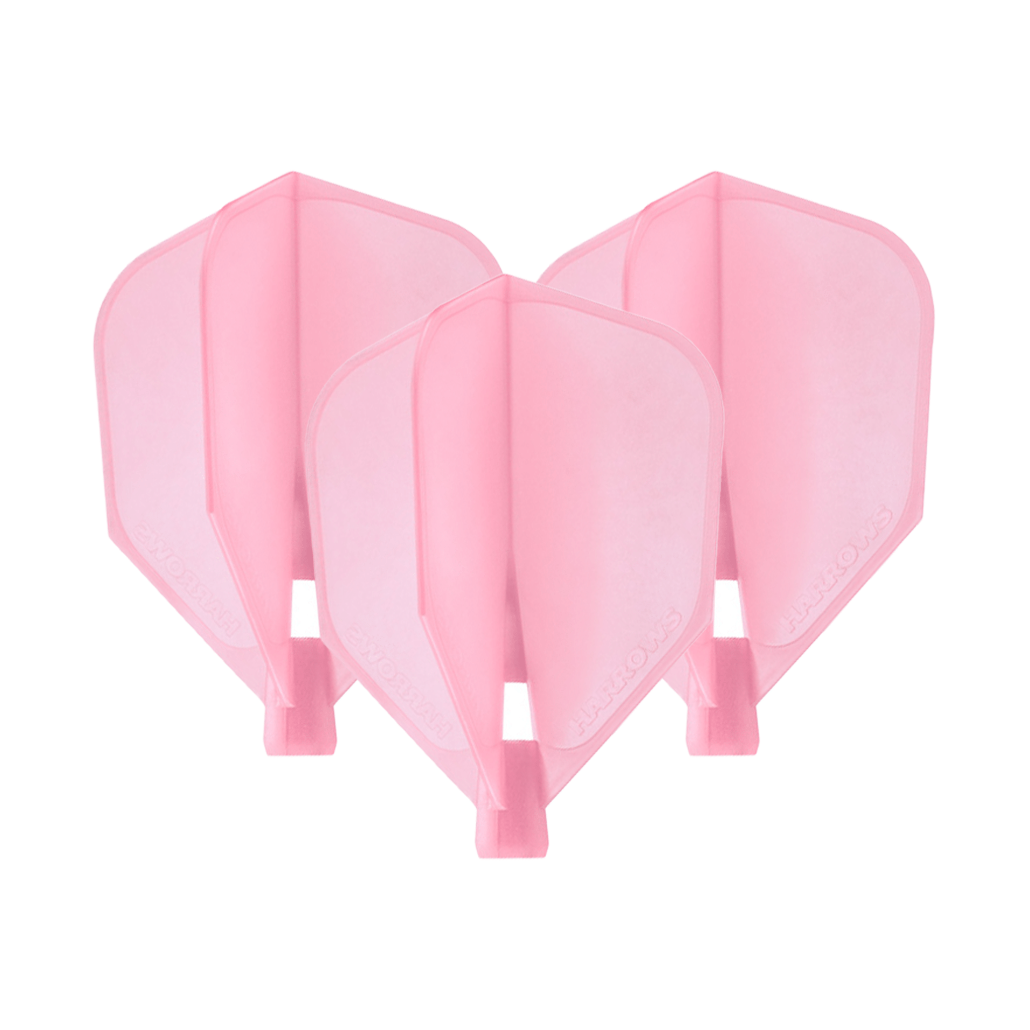 Harrows Clic - Moulded Dart Flights Standard / Pink Flights