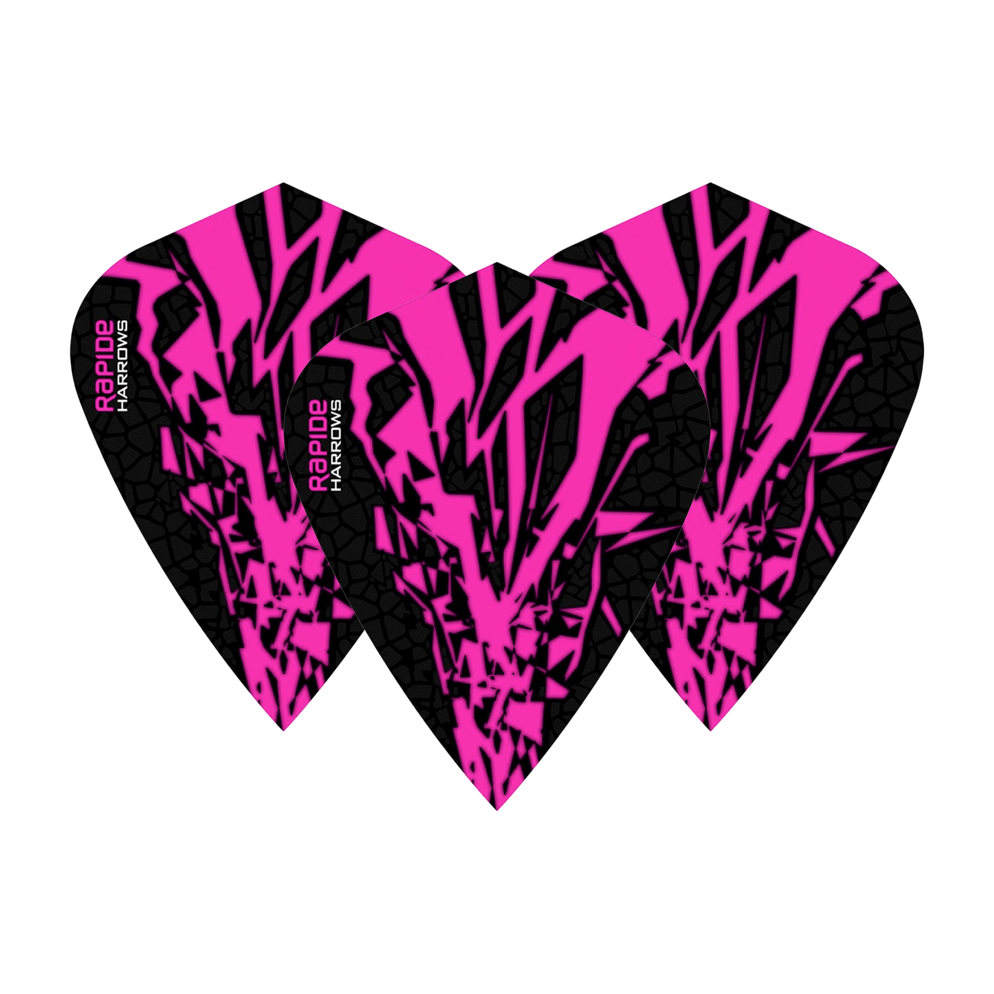 Harrows Rapide X - Dart Flights Kite / Pink Flights
