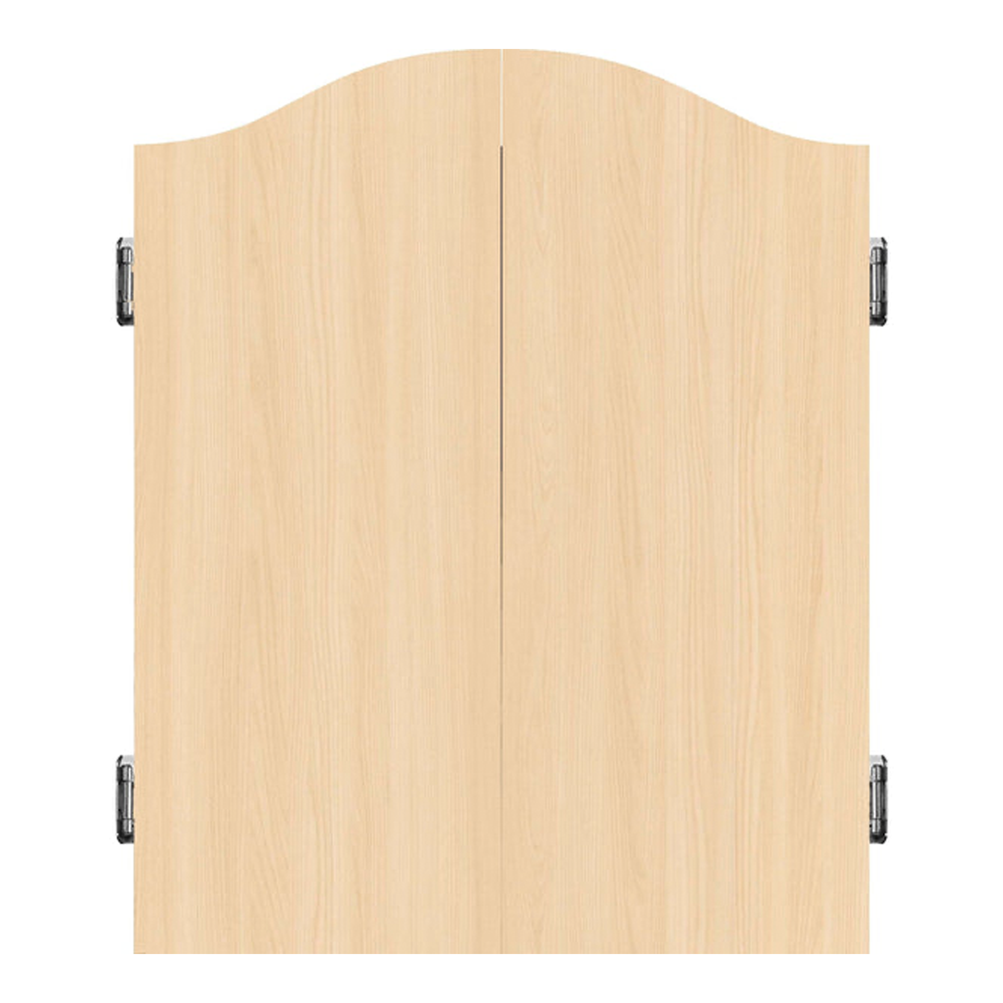 Mission Deluxe Dartboard Cabinet Light Oak Boards