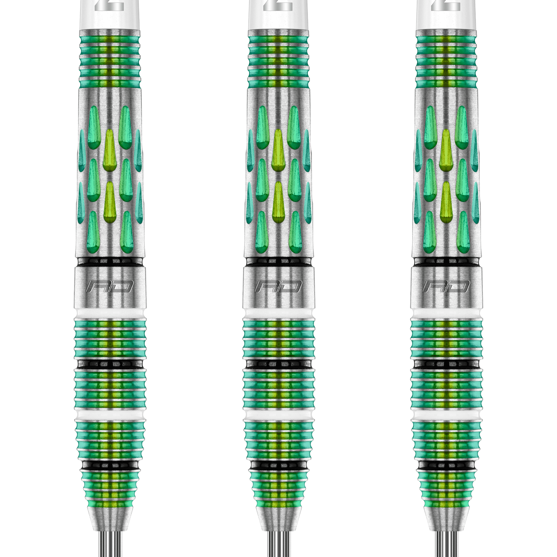 Red Dragon Artura 2 Green - 90% Tungsten Steel Tip Darts Darts