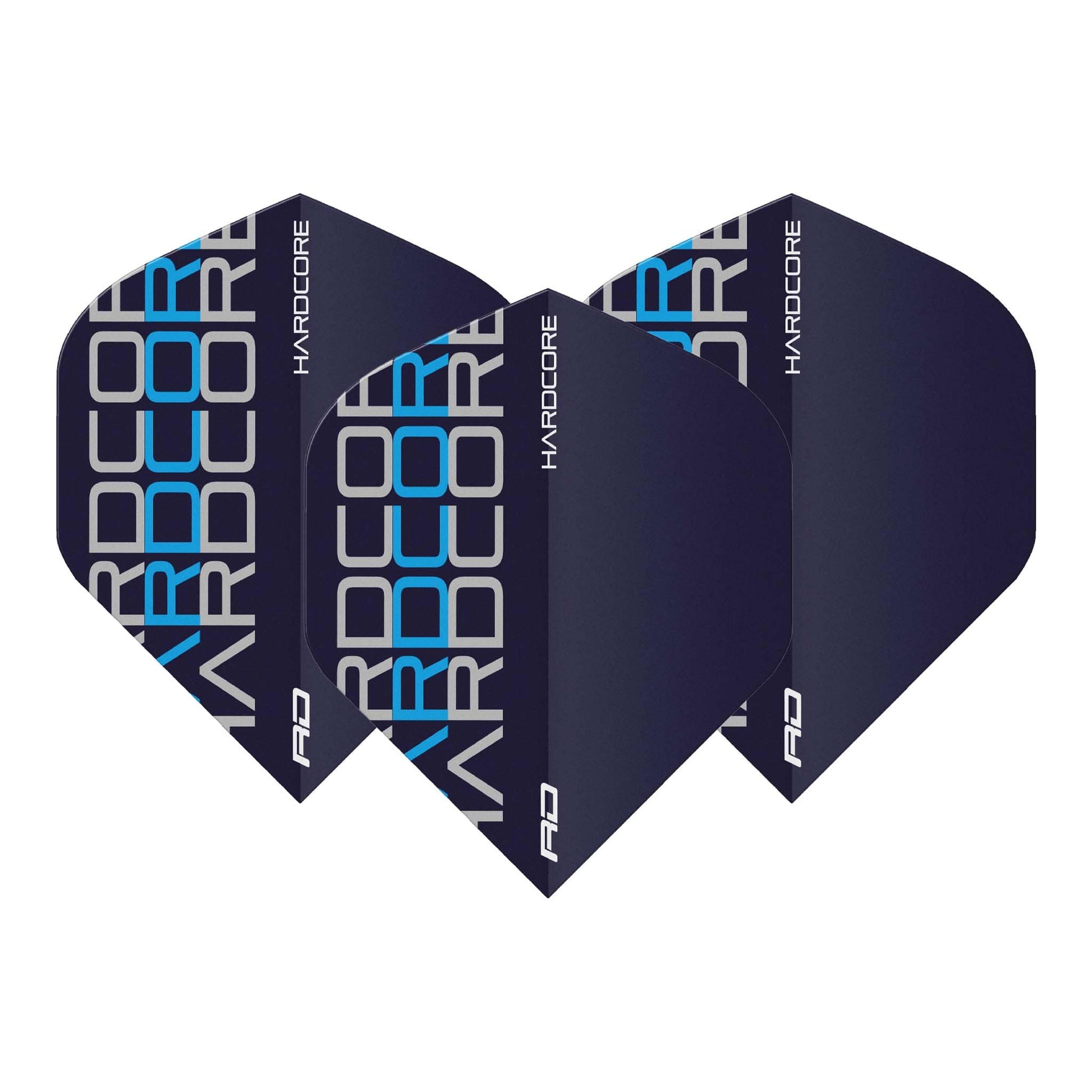 Red Dragon Hardcore XT Triple Dart Flights Standard / Blue Flights