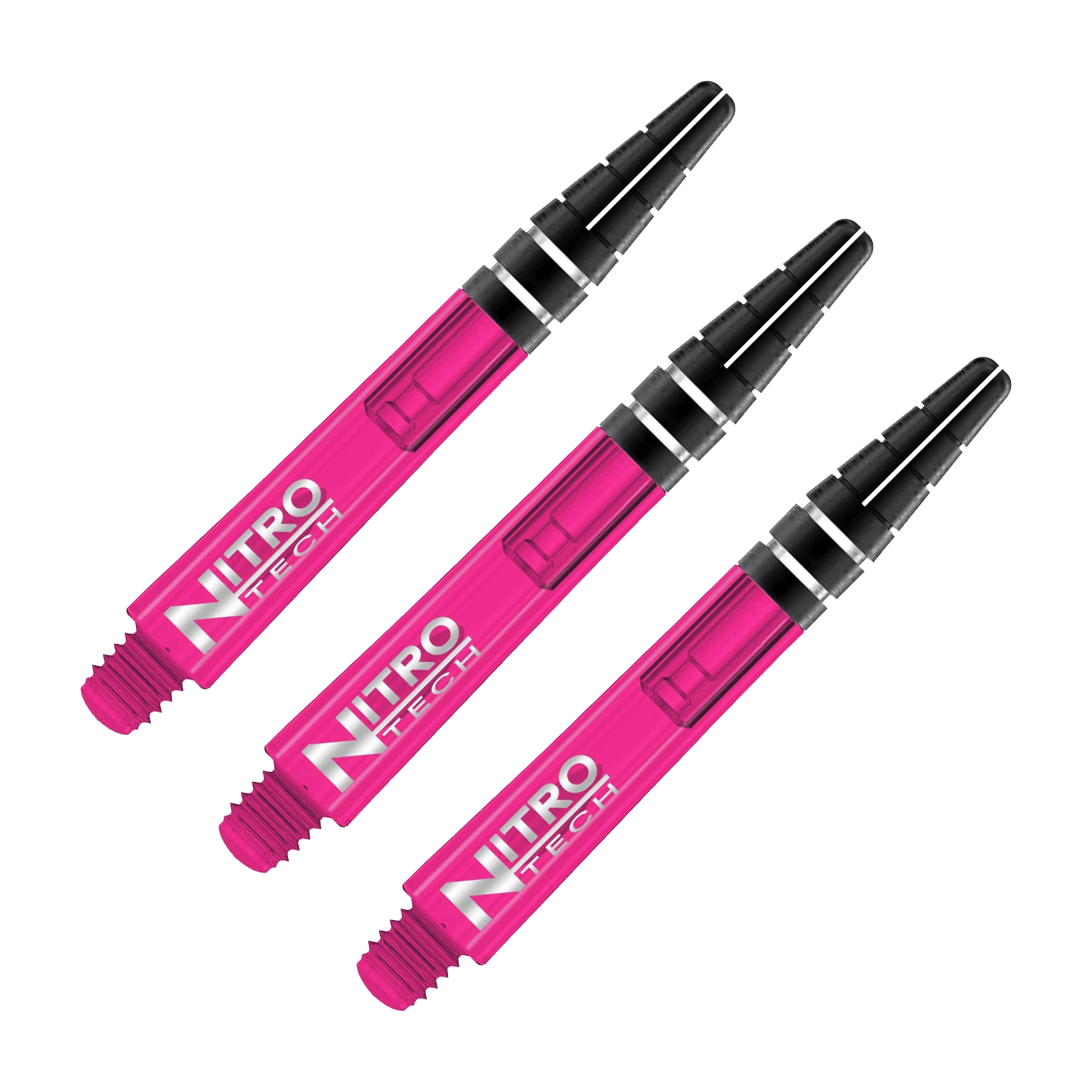 Red Dragon Nitrotech - Polycarbonate Dart Shafts Intermediate (39mm) / Pink Shafts