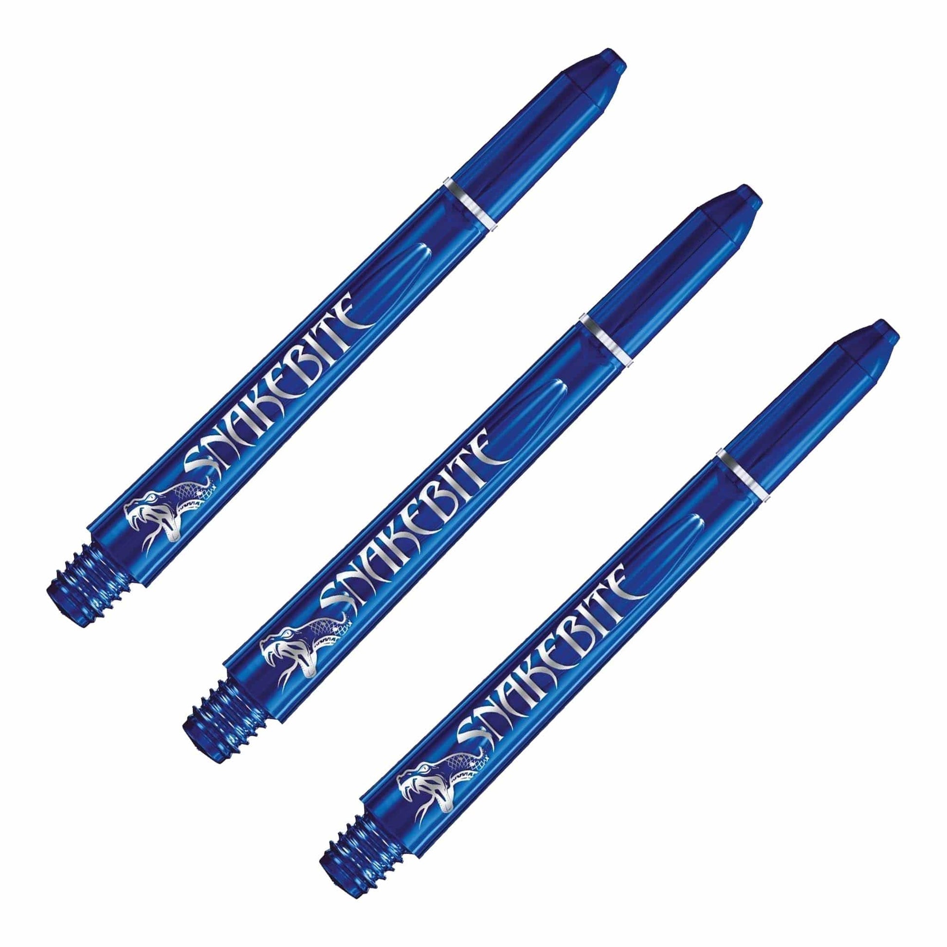 Red Dragon Peter Wright Snakebite Signature - Polycarbonate Dart Shafts Medium (48mm) / Blue Shafts