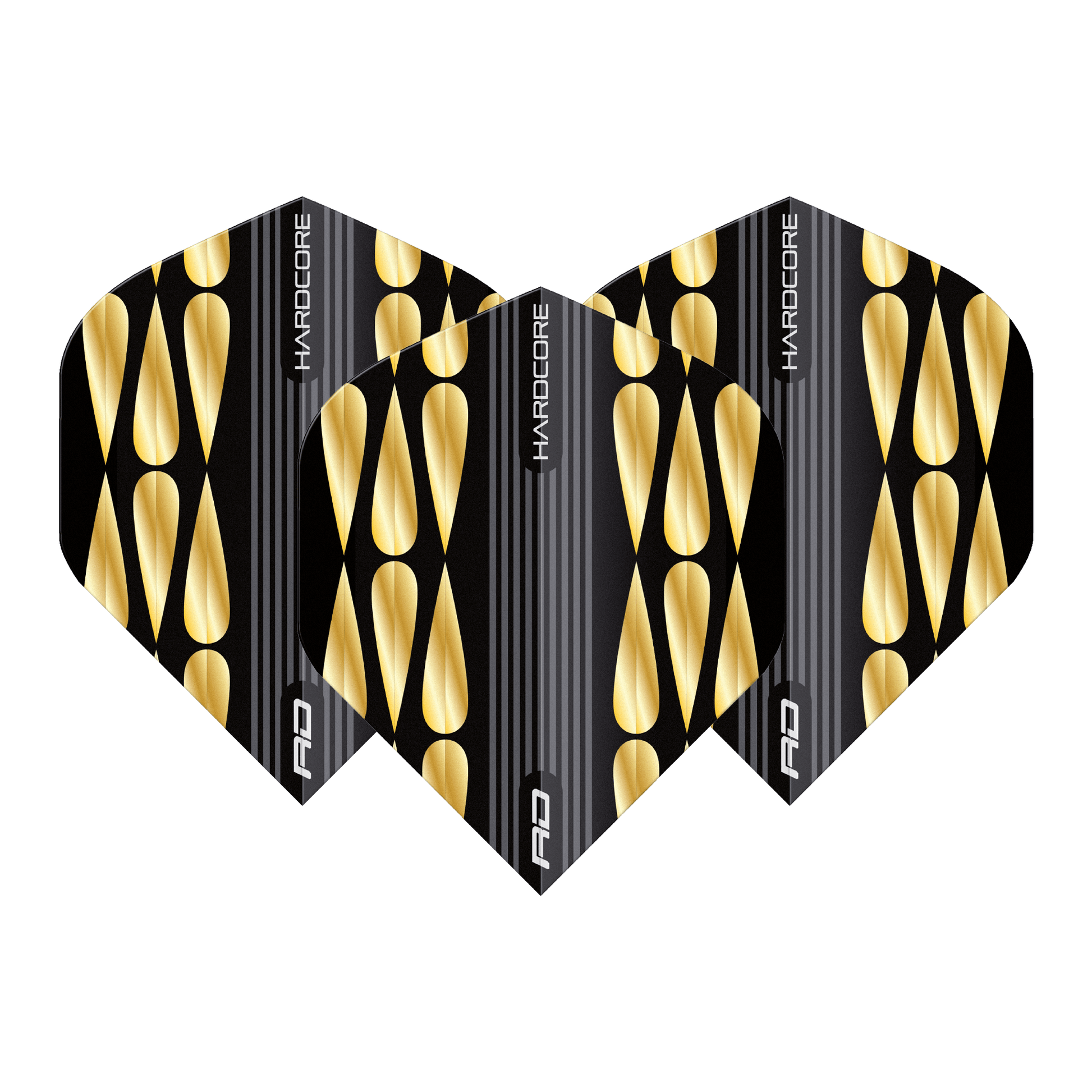 Red Dragon Premium Gold - Hardcore Dart Flights Flights