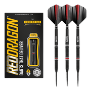 Red Dragon Razor Edge ZX-95 Steel Tip Darts - 95% Tungsten - 22 Grams Darts