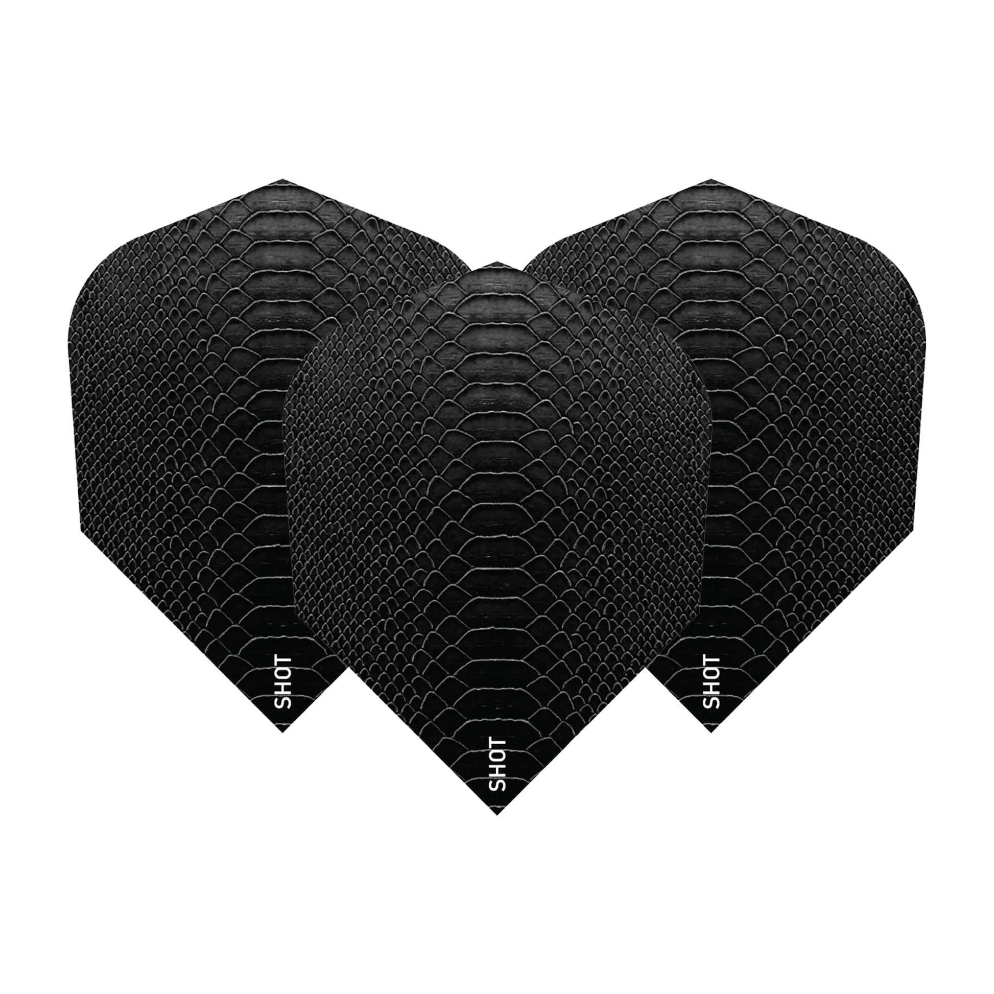 Shot Americana Gator - Dart Flights Small Standard / Black Flights
