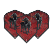 Shot Americana Longhorn - Dart Flights Small Standard / Black Flights