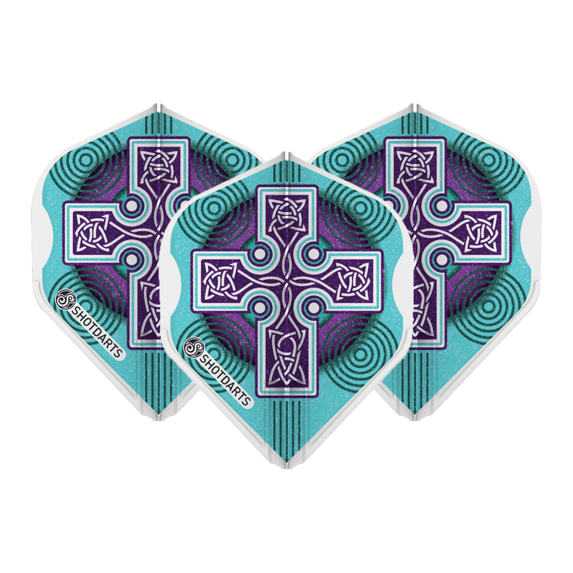 Shot Celt - Moulded Dart Flights L-Style / Boudicca Flights