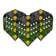 Shot Devon Peterson The Courage - Dart Flights Small Standard / Green Flights