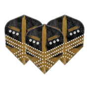 Shot Devon Peterson The Greatness - Dart Flights Small Standard / Gold Flights