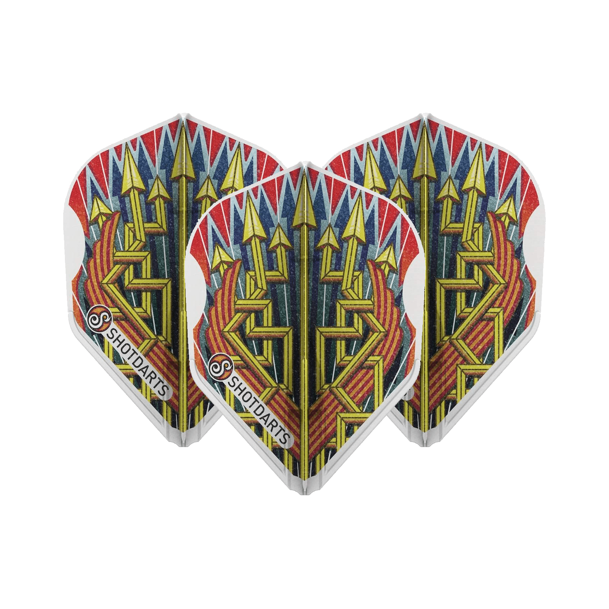 Shot Roman Empire - Moulded Dart Flights L-Style / Legion Flights