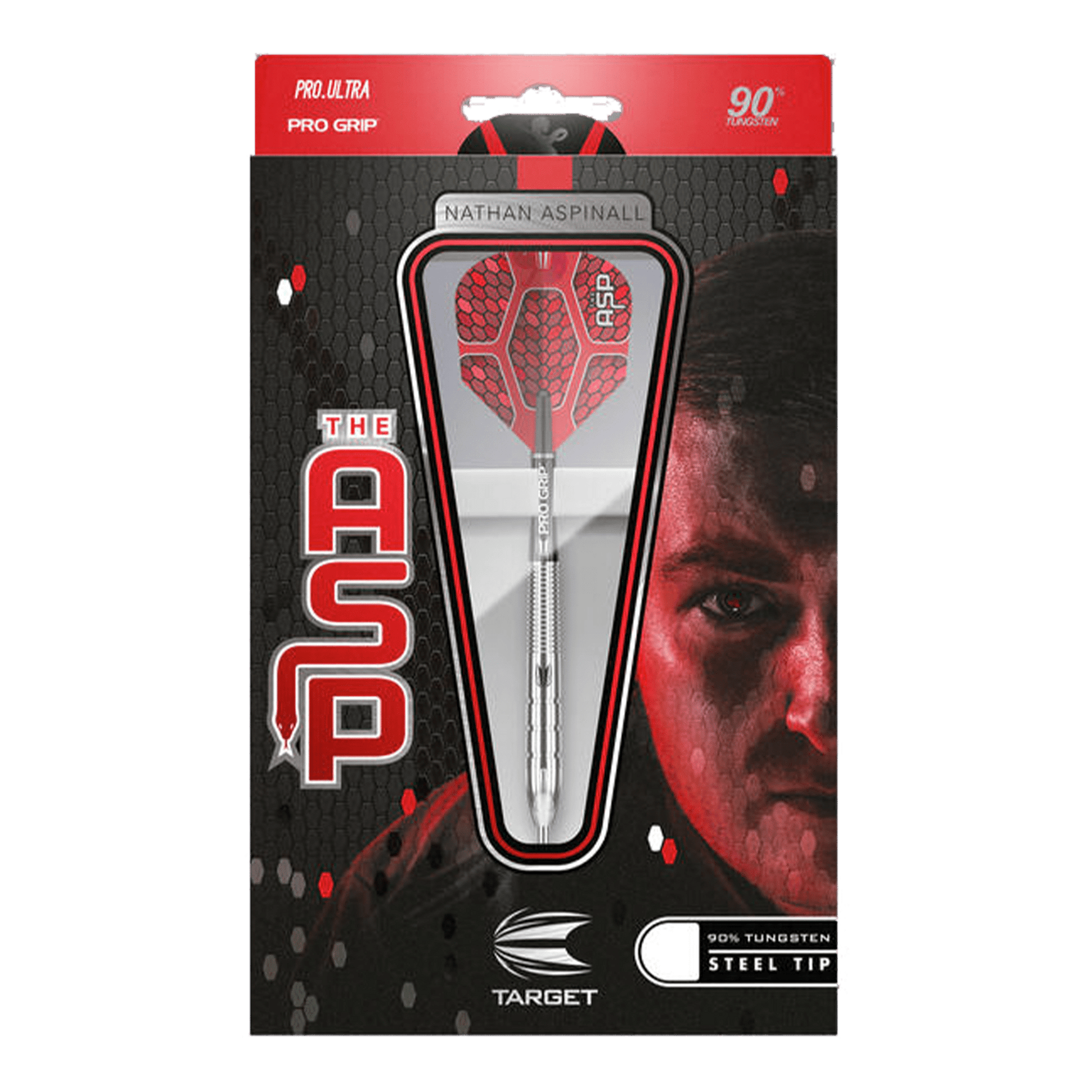 Target Nathan Aspinall Gen 1 Nickel Tip Darts - 90% Tungsten - 22 Grams Darts