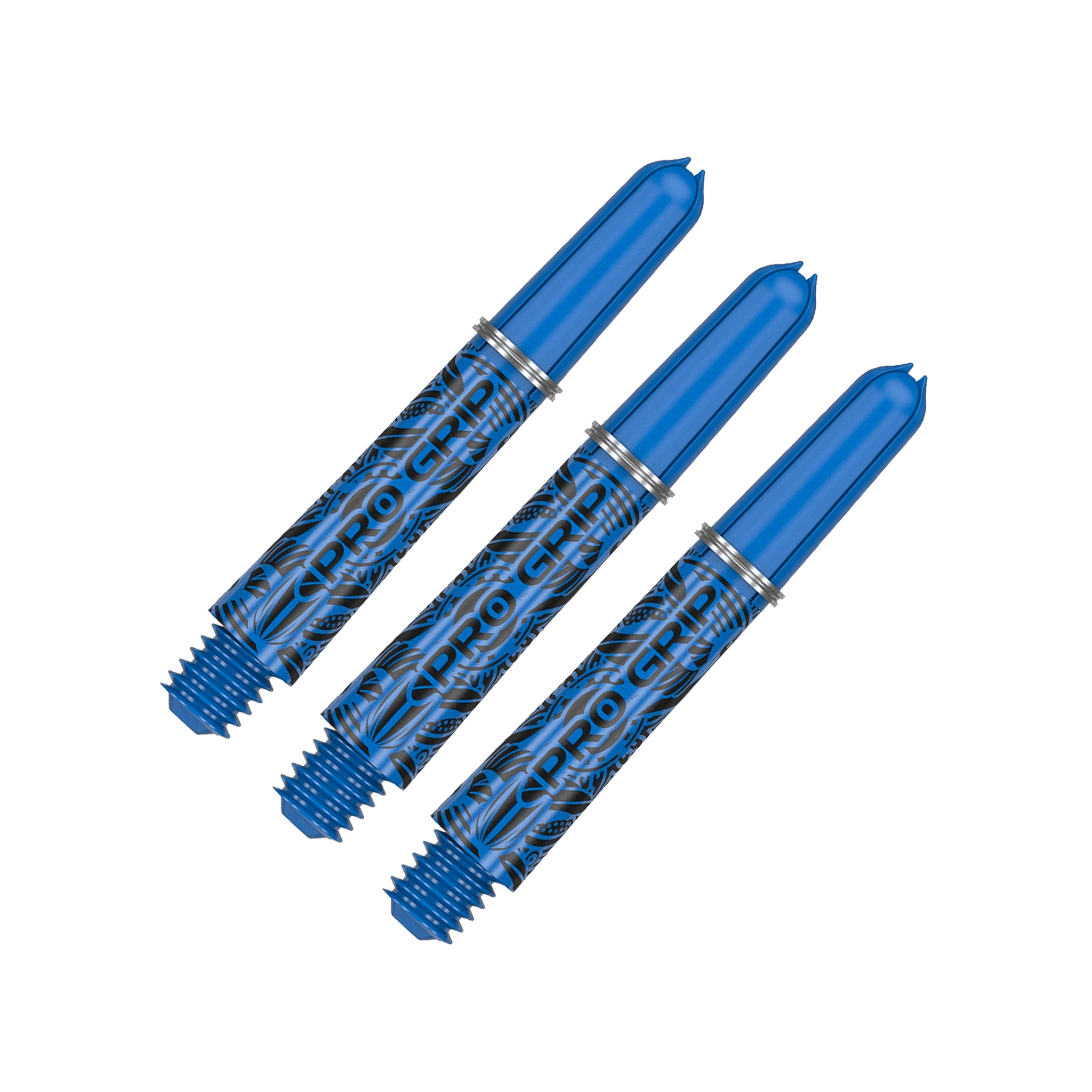 Target Pro Grip Ink Short (34mm) Nylon Dart Shafts Blue Shafts