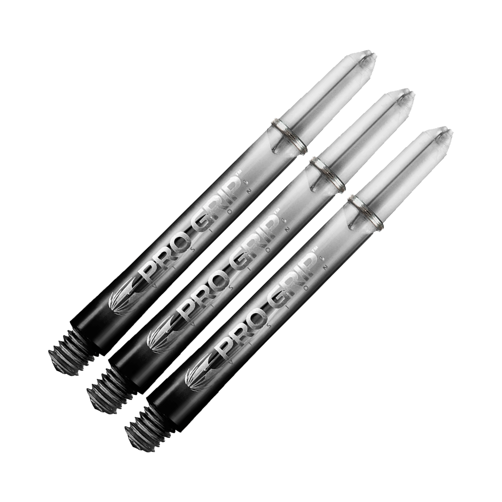 Target Pro Vision - Polycarbonate Dart Shafts Medium (48mm) / Black Shafts