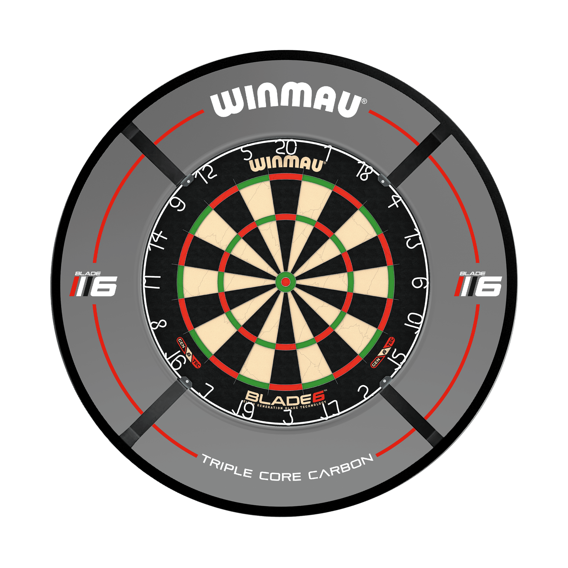 Winmau Blade 6 Dartboard, Surround & Light Bundle Blade 6 / Blade 6 / Target Corona Vision Boards