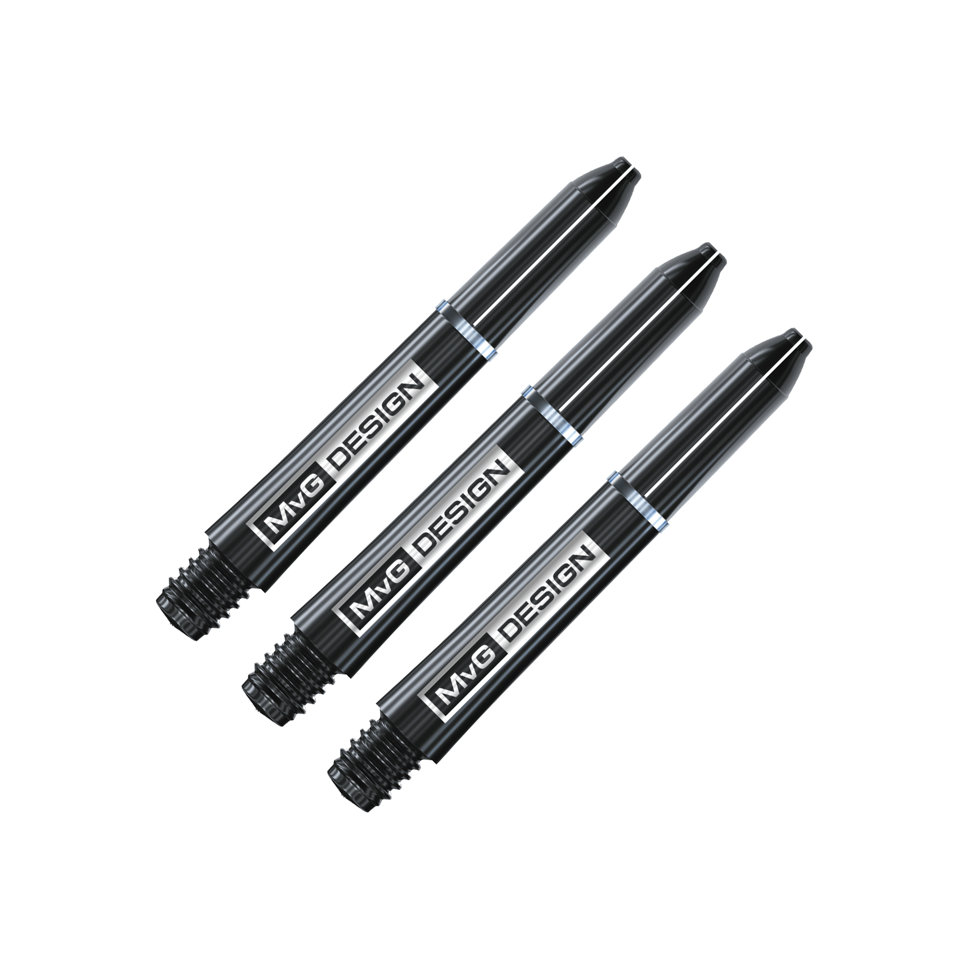 Winmau Michael Van Gerwen Signature Nylon Dart Shafts Black / Short (34mm) Shafts