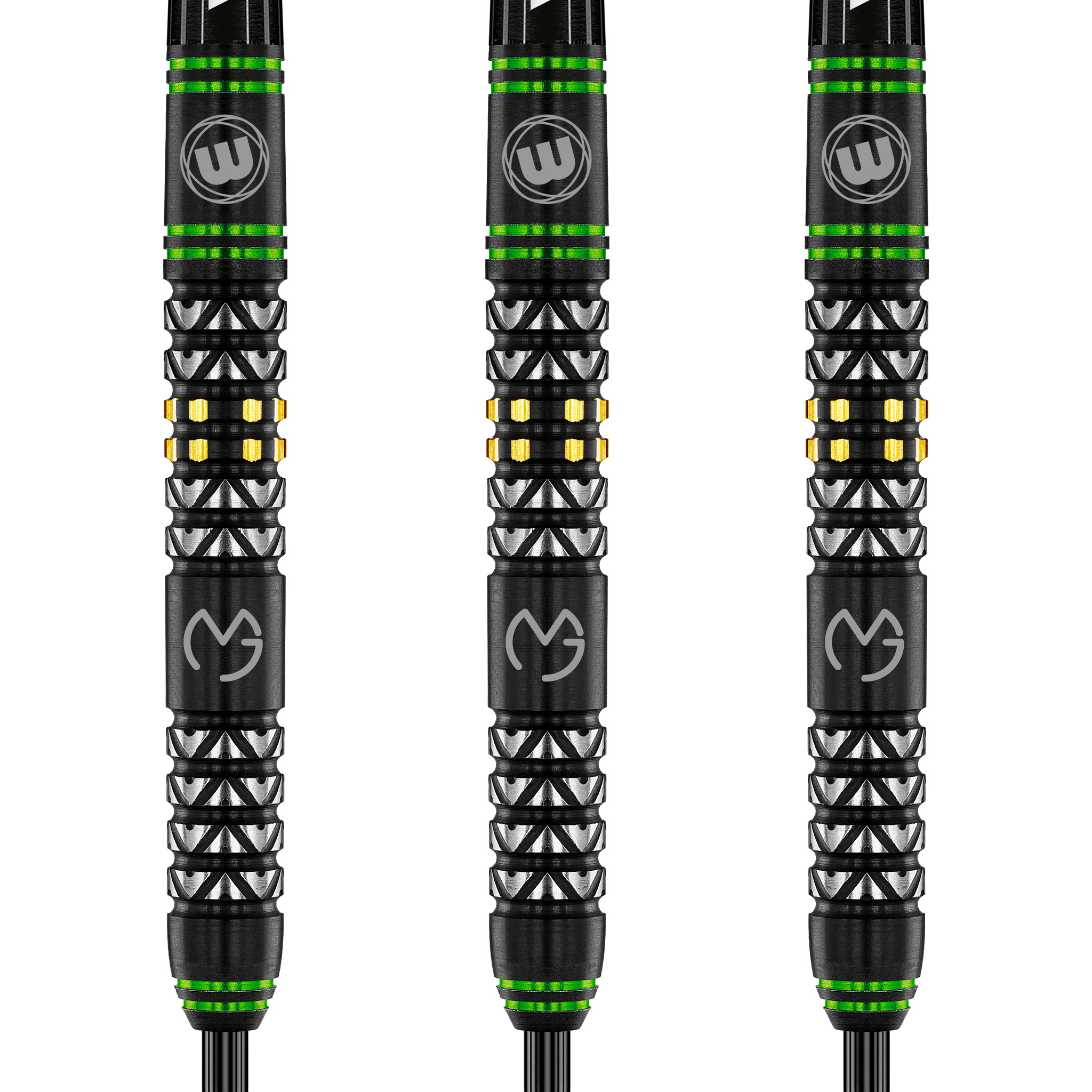 Winmau MVG Vantage Steel Tip Darts - 90% Tungsten - 22 Grams Darts