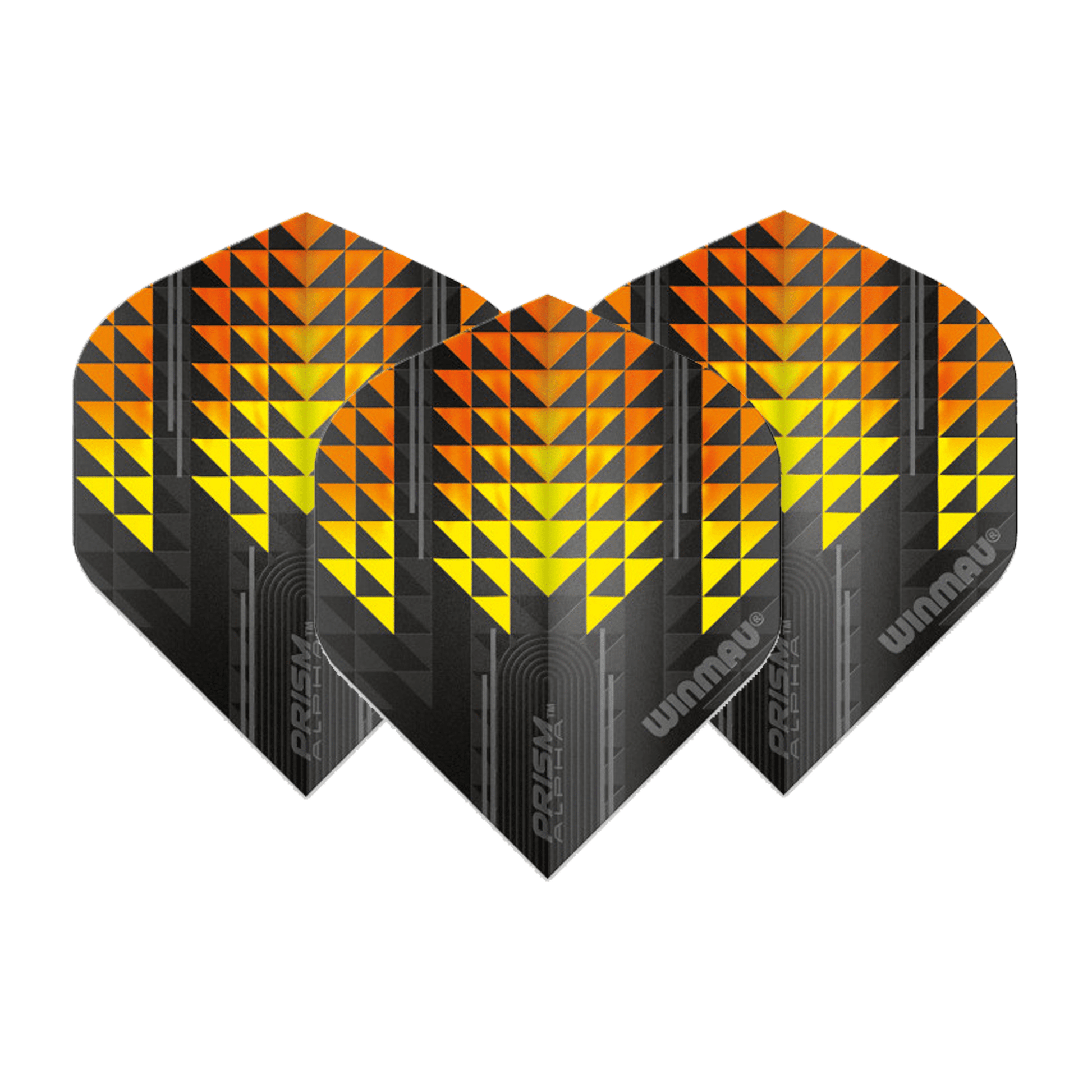 Winmau Prism Alpha Dart Flights Orange / Standard Flights