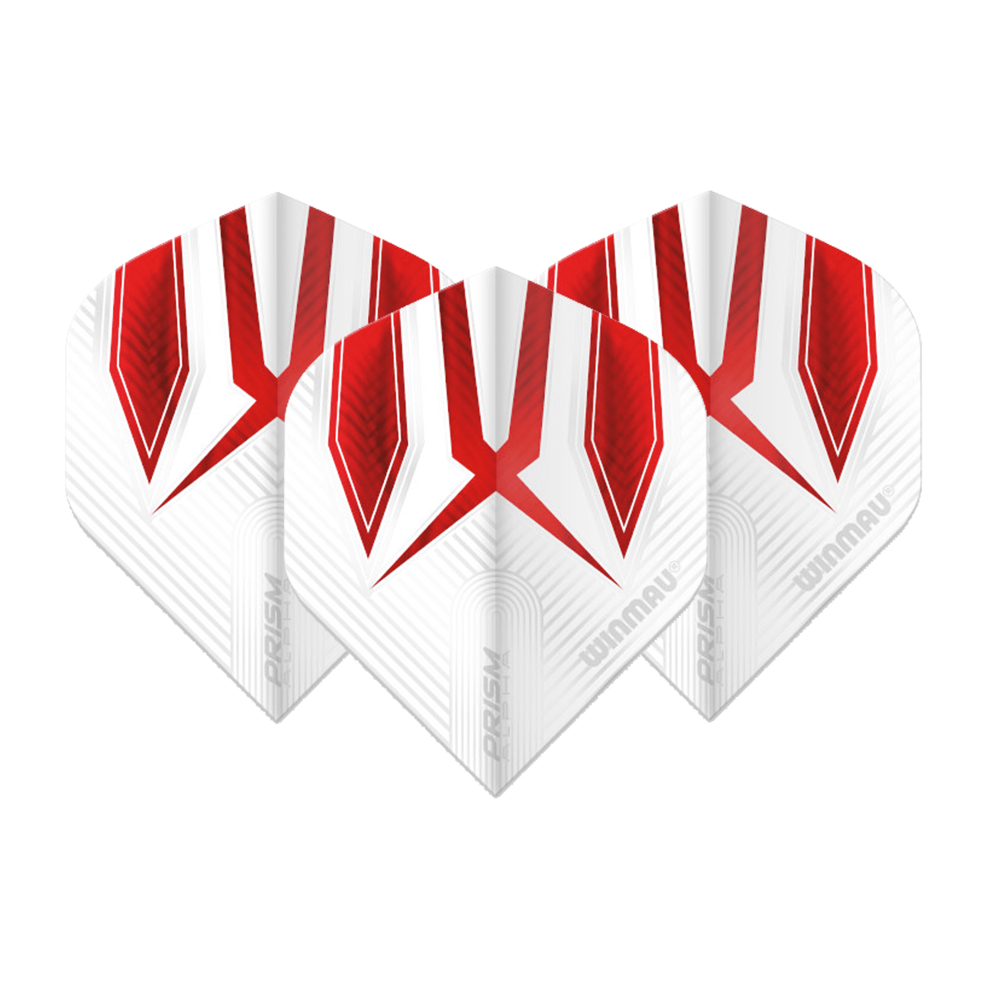 Winmau Prism Alpha Dart Flights Red / Standard Flights