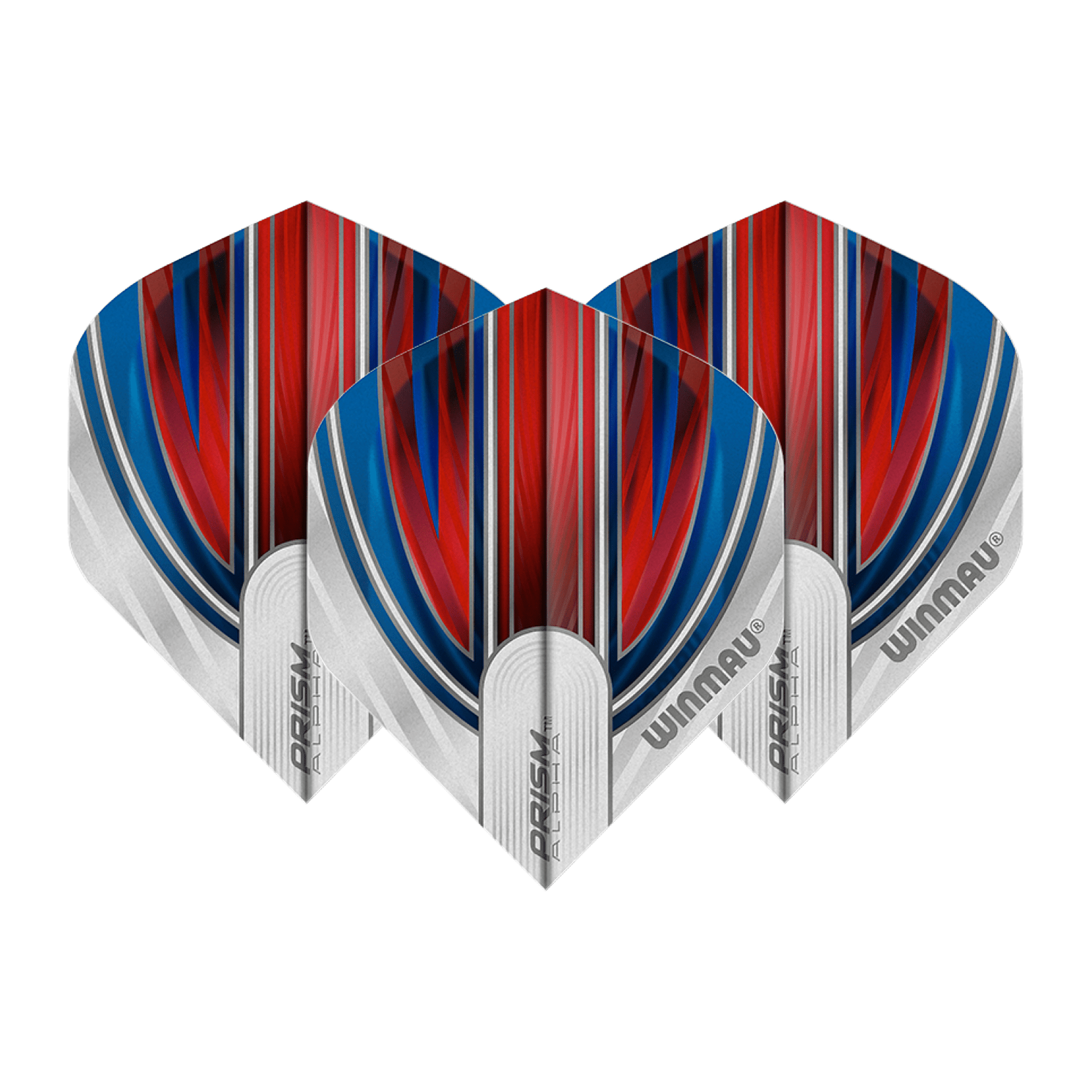 Winmau Prism Alpha Dart Flights Red / Standard Flights
