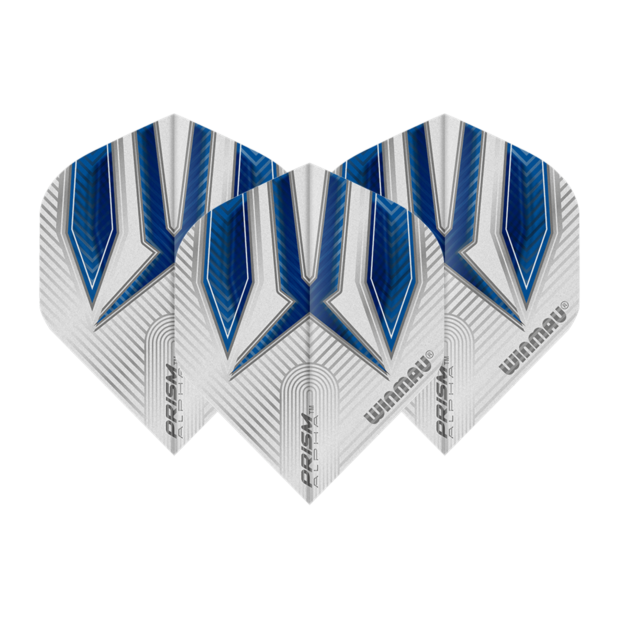 Winmau Prism Alpha Dart Flights White/Blue / Standard Flights